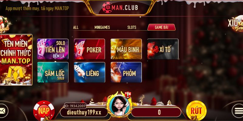 Giới thiệu chi tiết về trò chơi Xì Tố tại nền tảng Manclub 