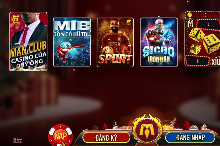 Phương thức liên hệ ManClub bằng live chat