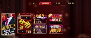 Game mini xóc đĩa